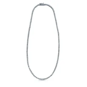 16" Round Diamond Tennis Necklace