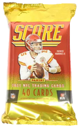 2021 Panini Score Football NFL Hobby Pack
