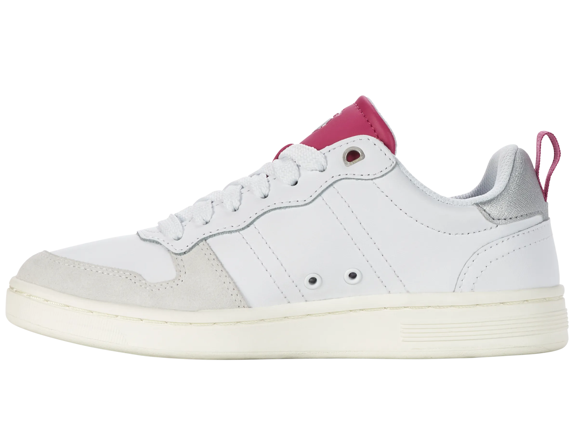 98903-976-M | LOZAN MATCH LTH | WHITE/RASPBERRY/STARWHITE/SILVER