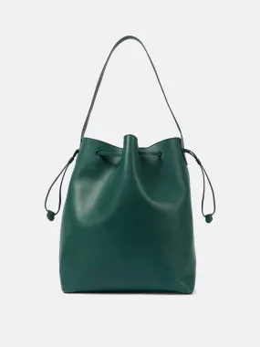 Belvedere leather bucket bag