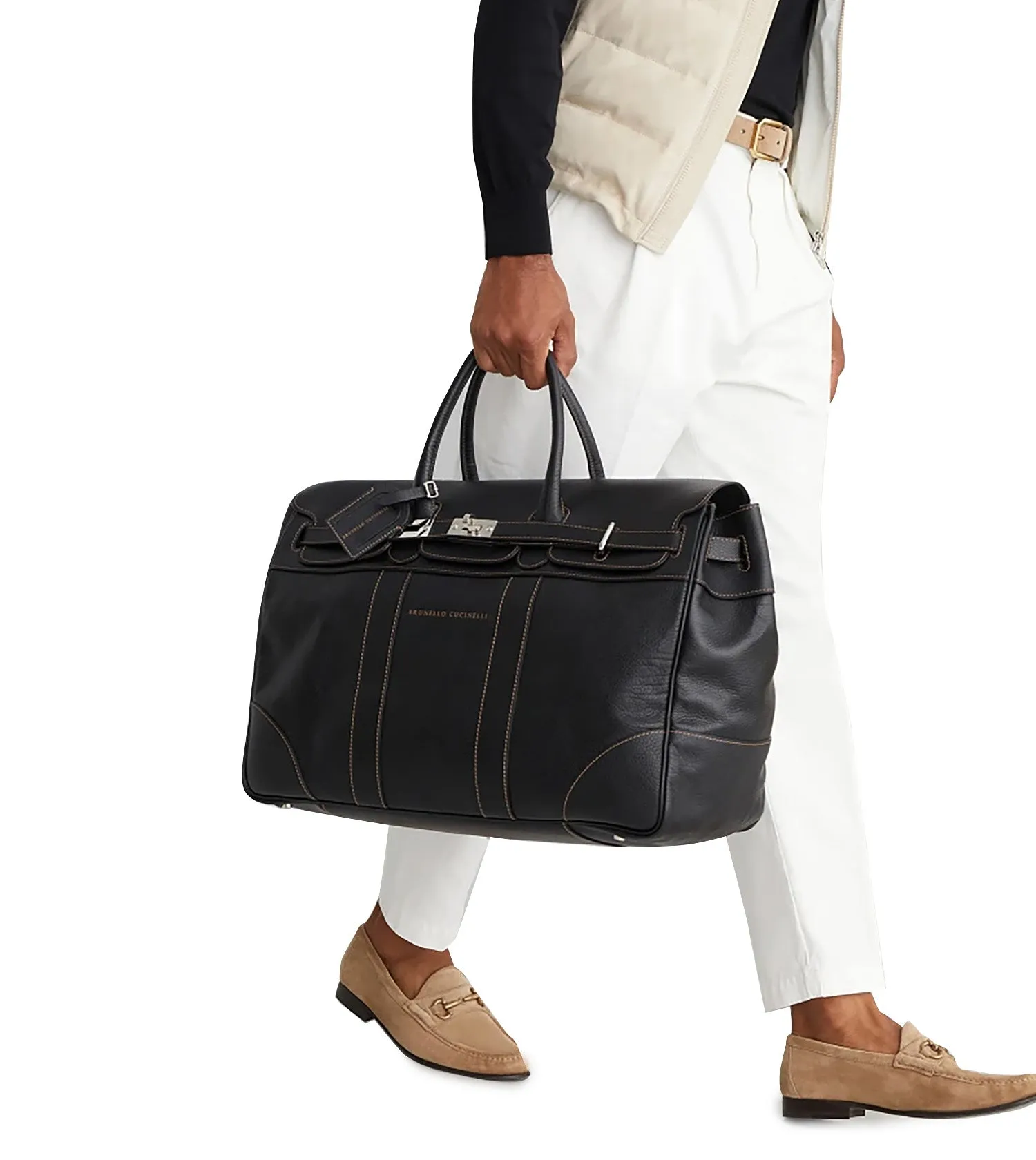 BRUNELLO CUCINELLI Weekender Travel Bag