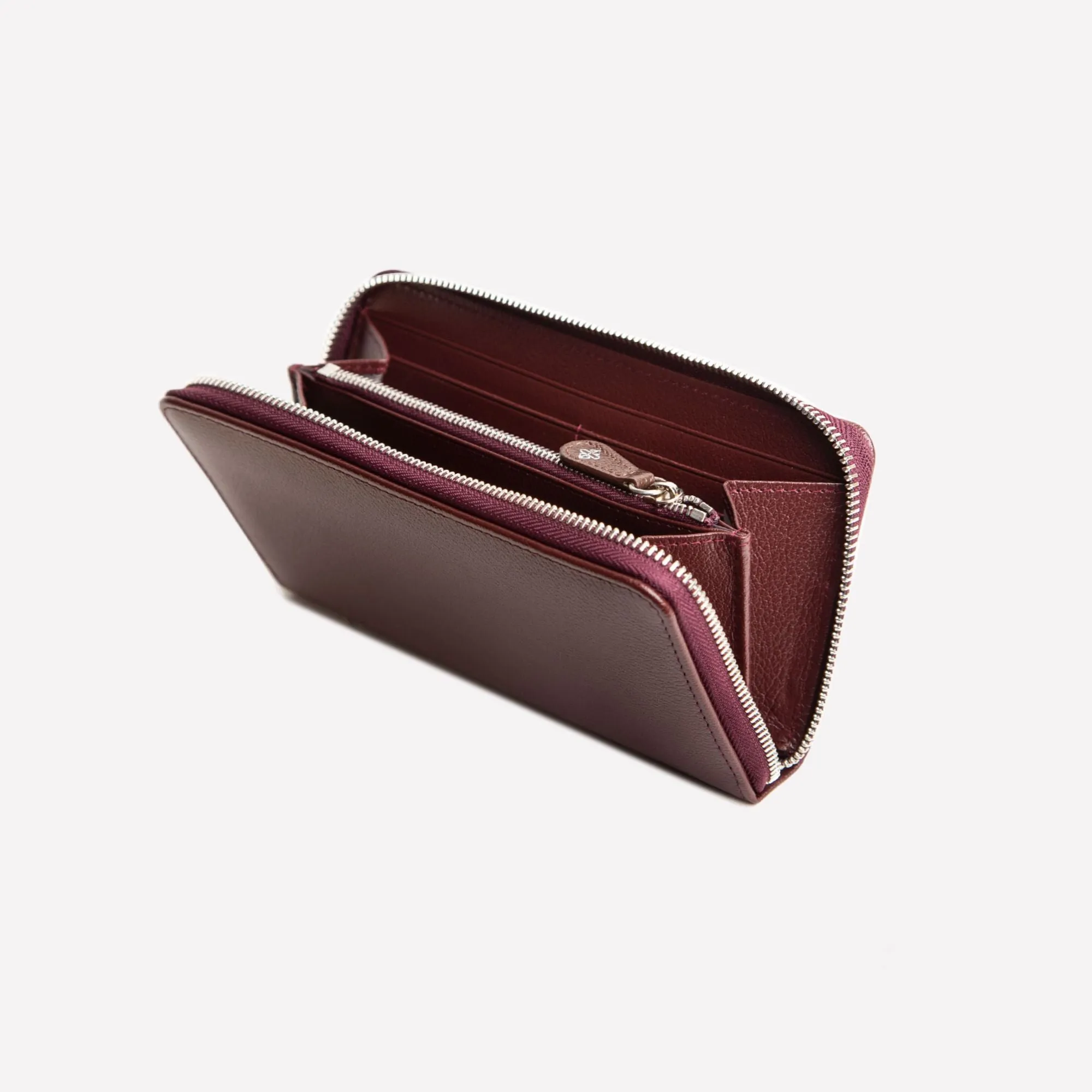 Capra Large Zip-Around Purse