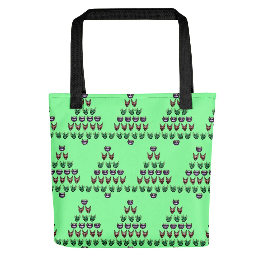 Cat Face Xmas Tote bag