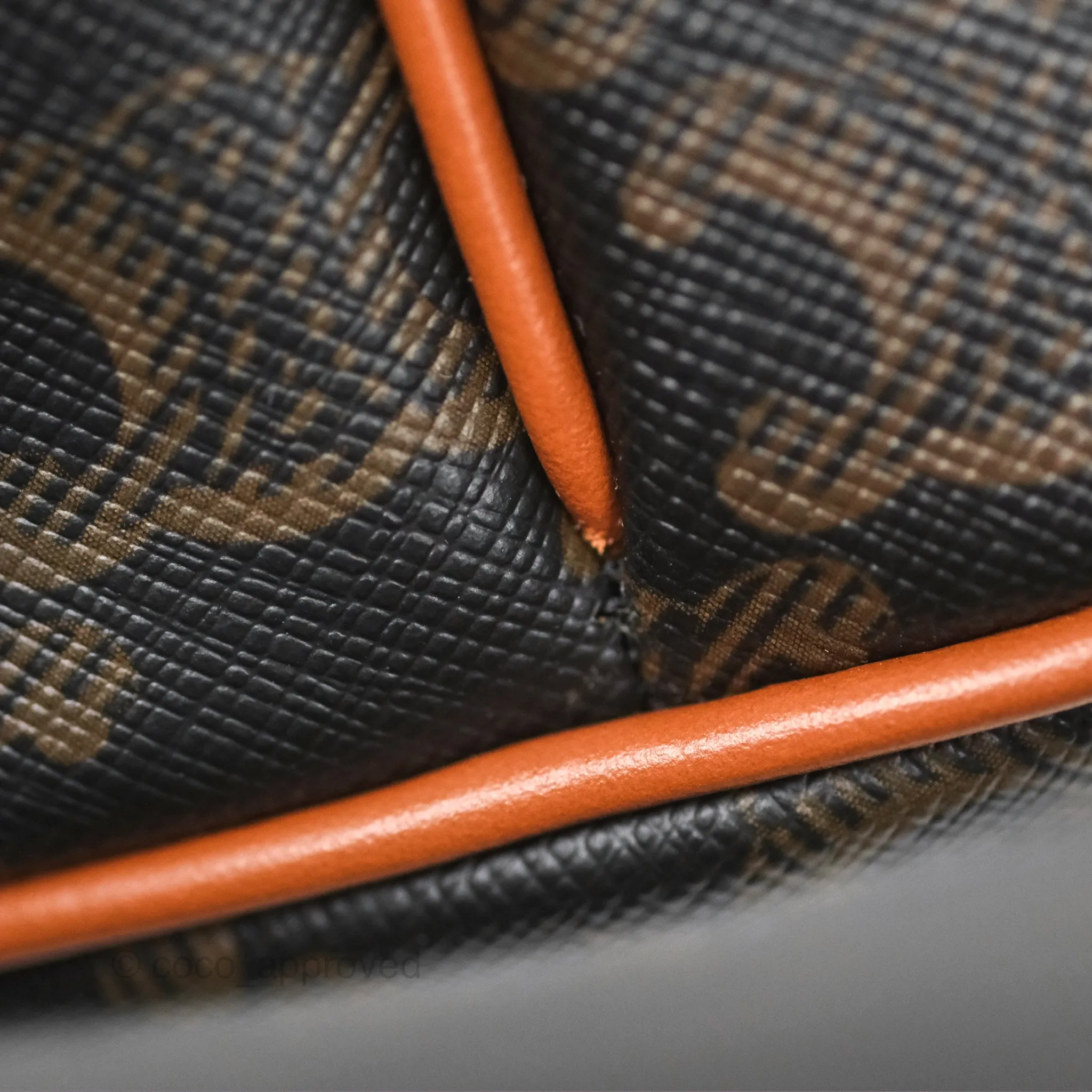 Celine Medium Folco Backpack In Triomphe Canvas Calfskin