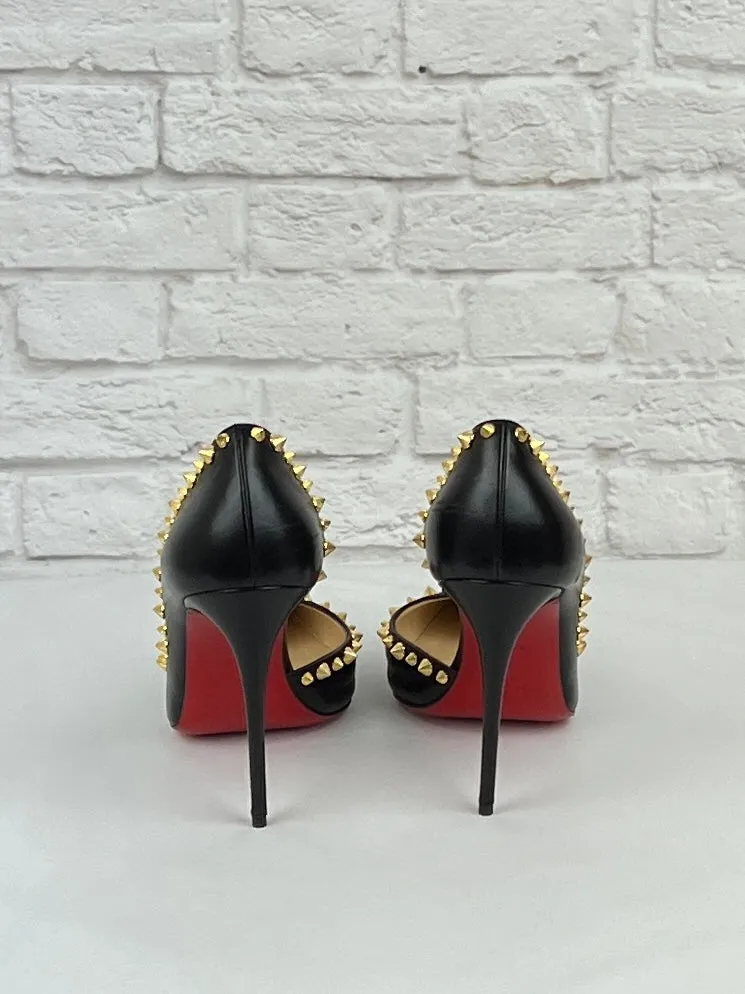 Christian Louboutin Iriza 100 MM Pump, Black, New, Size US 8.5/39