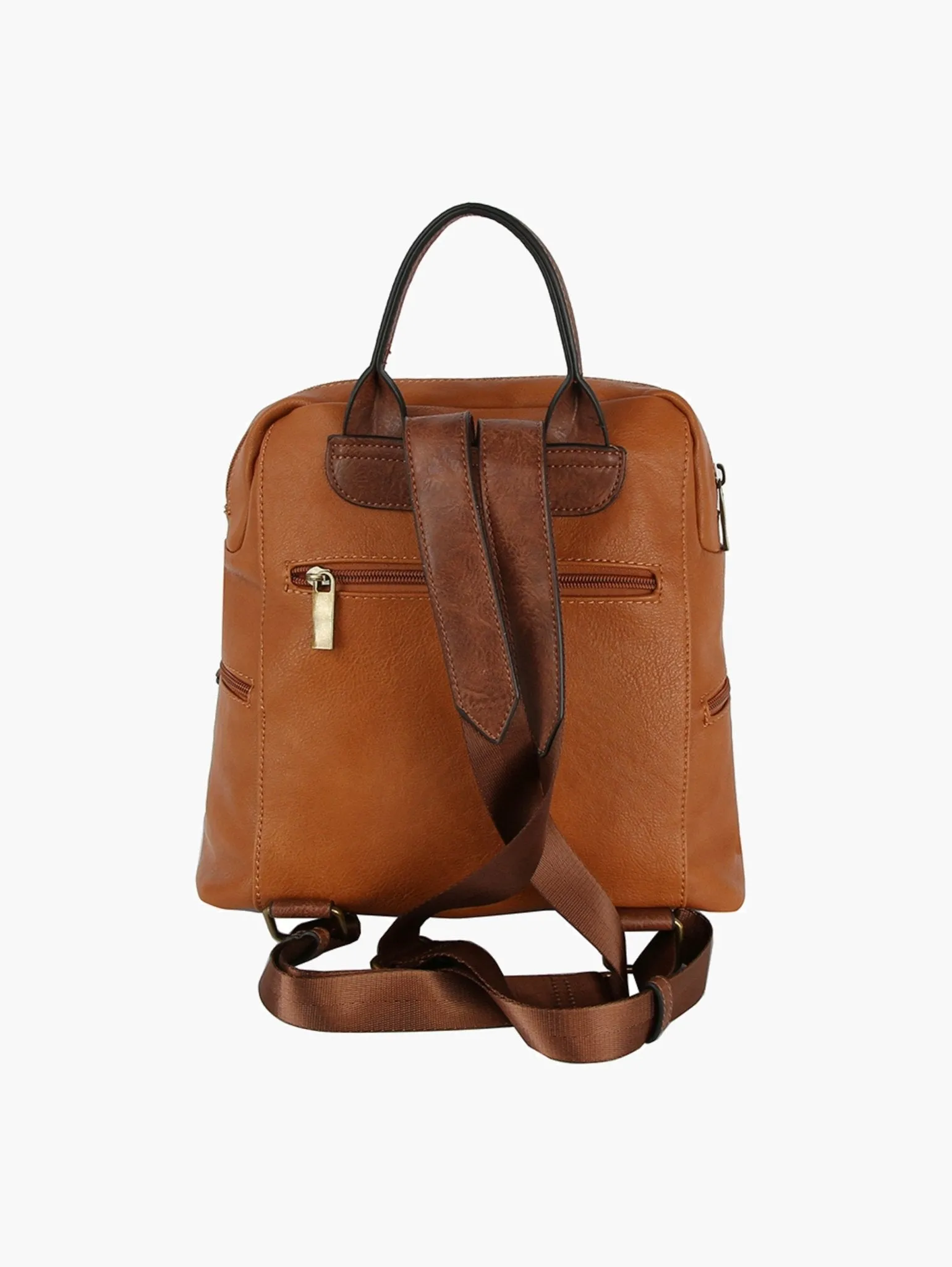 CMS046 Alice Leather Satchel Backpack
