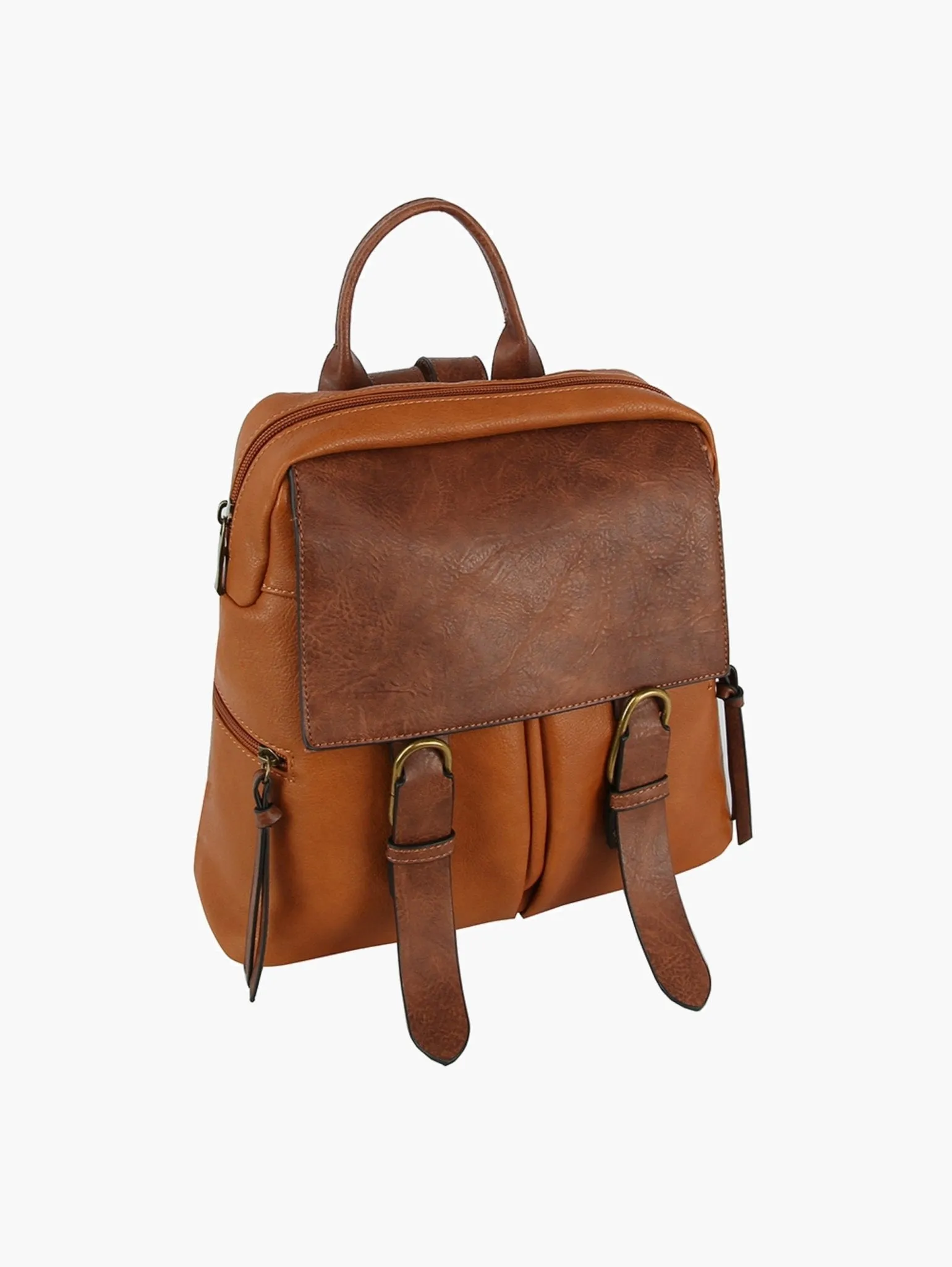 CMS046 Alice Leather Satchel Backpack