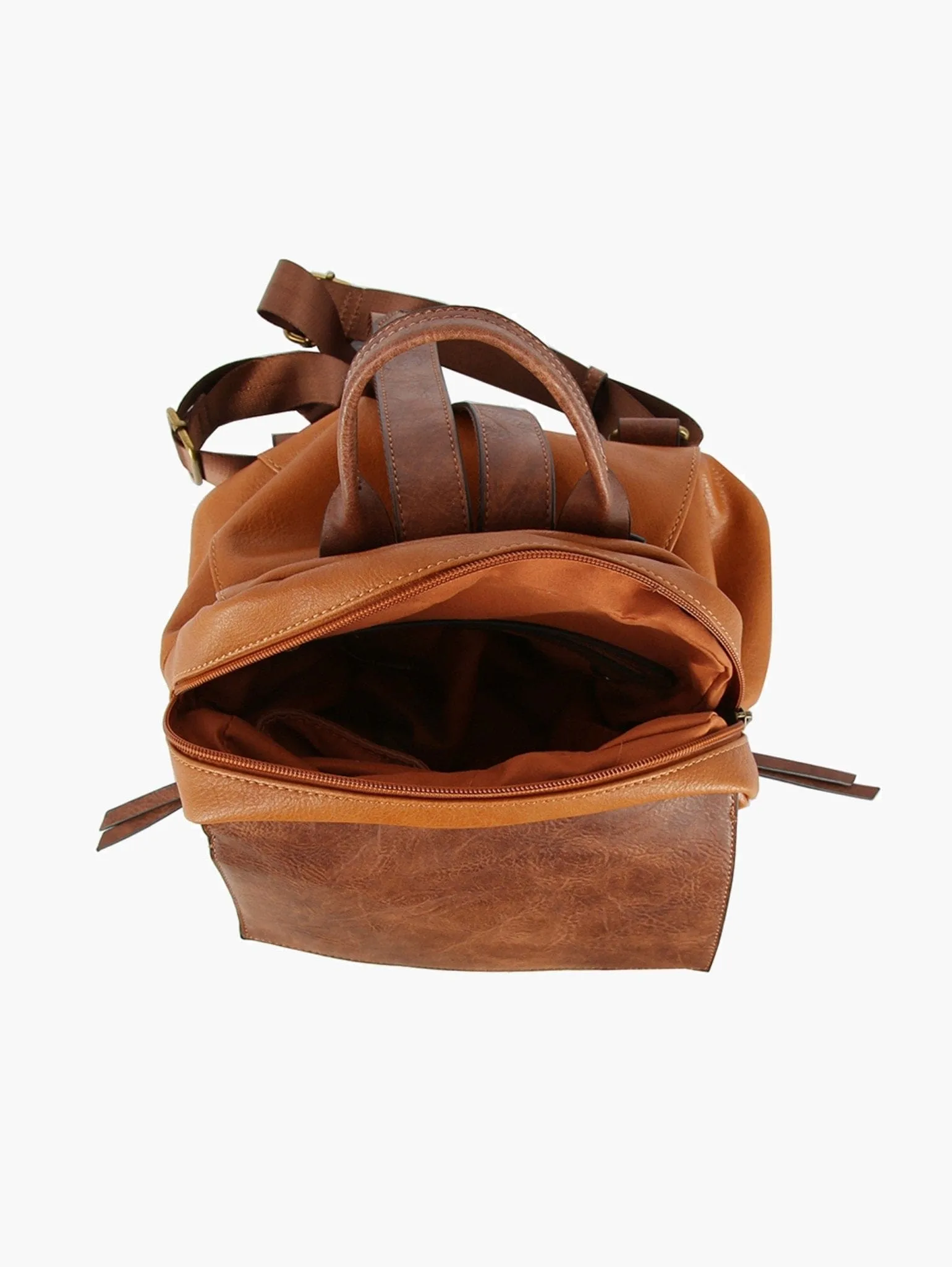 CMS046 Alice Leather Satchel Backpack