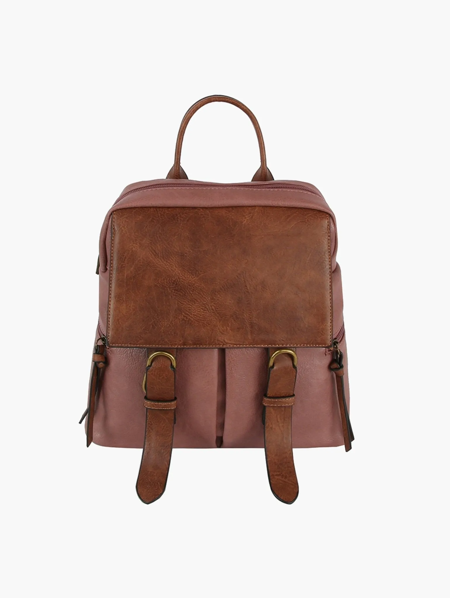 CMS046 Alice Leather Satchel Backpack