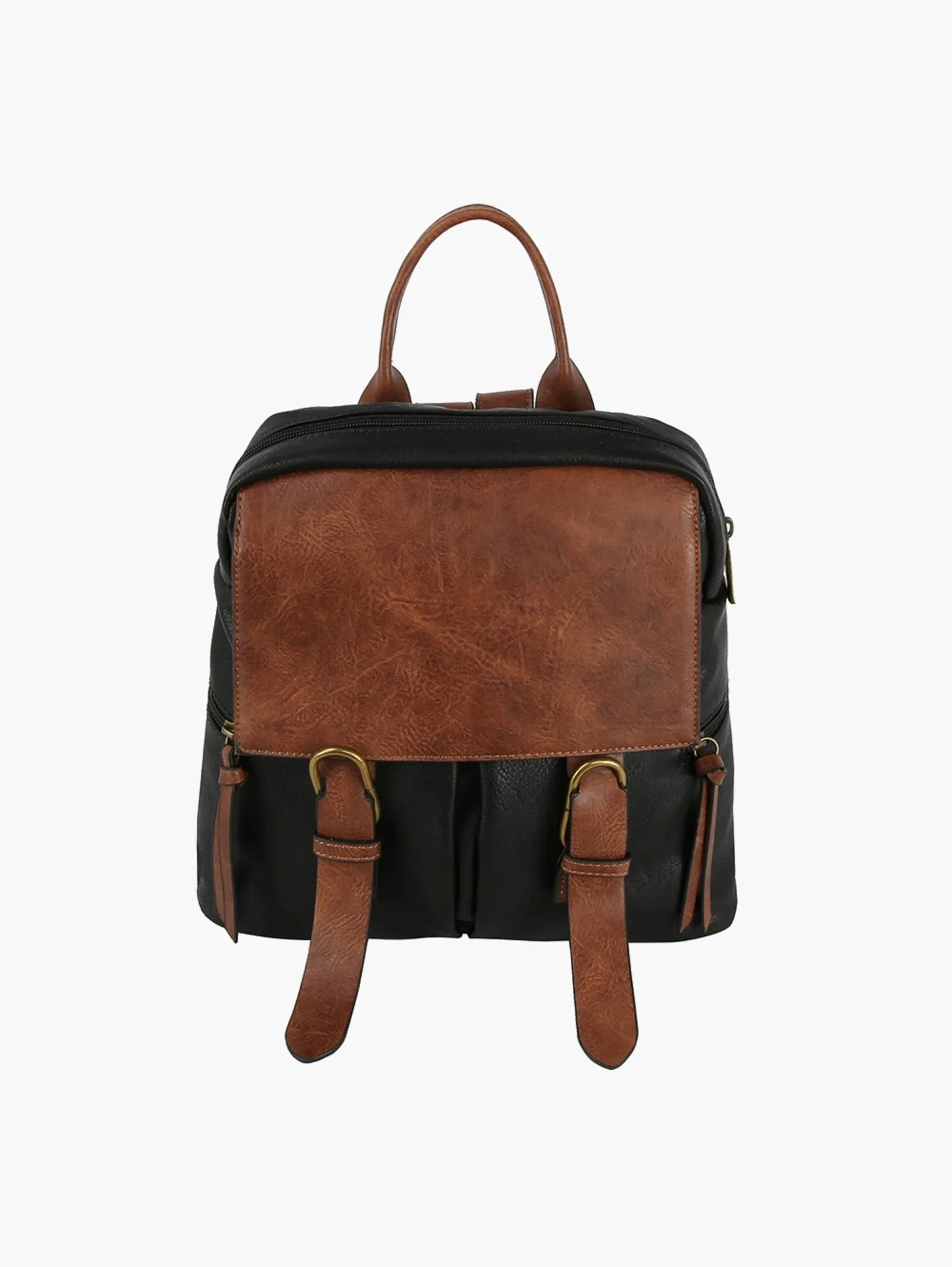 CMS046 Alice Leather Satchel Backpack