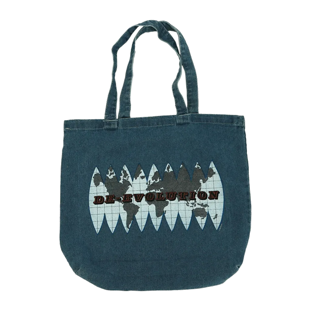 De-Evolution Denim Tote