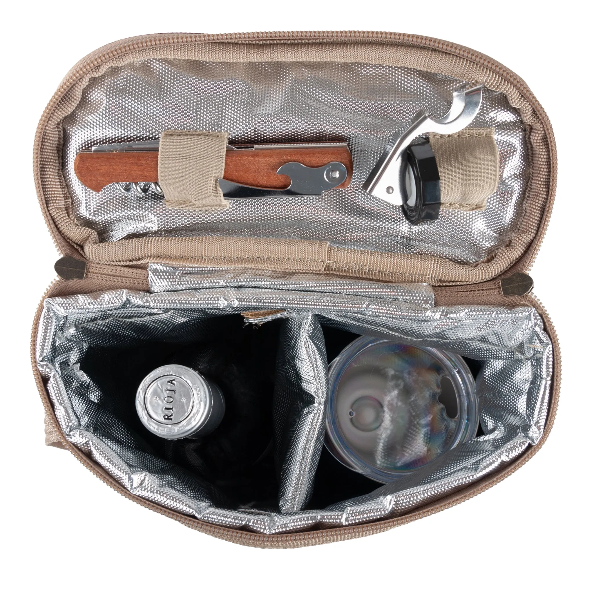 Duo Wine Cooler Bag with Matching Tumbler