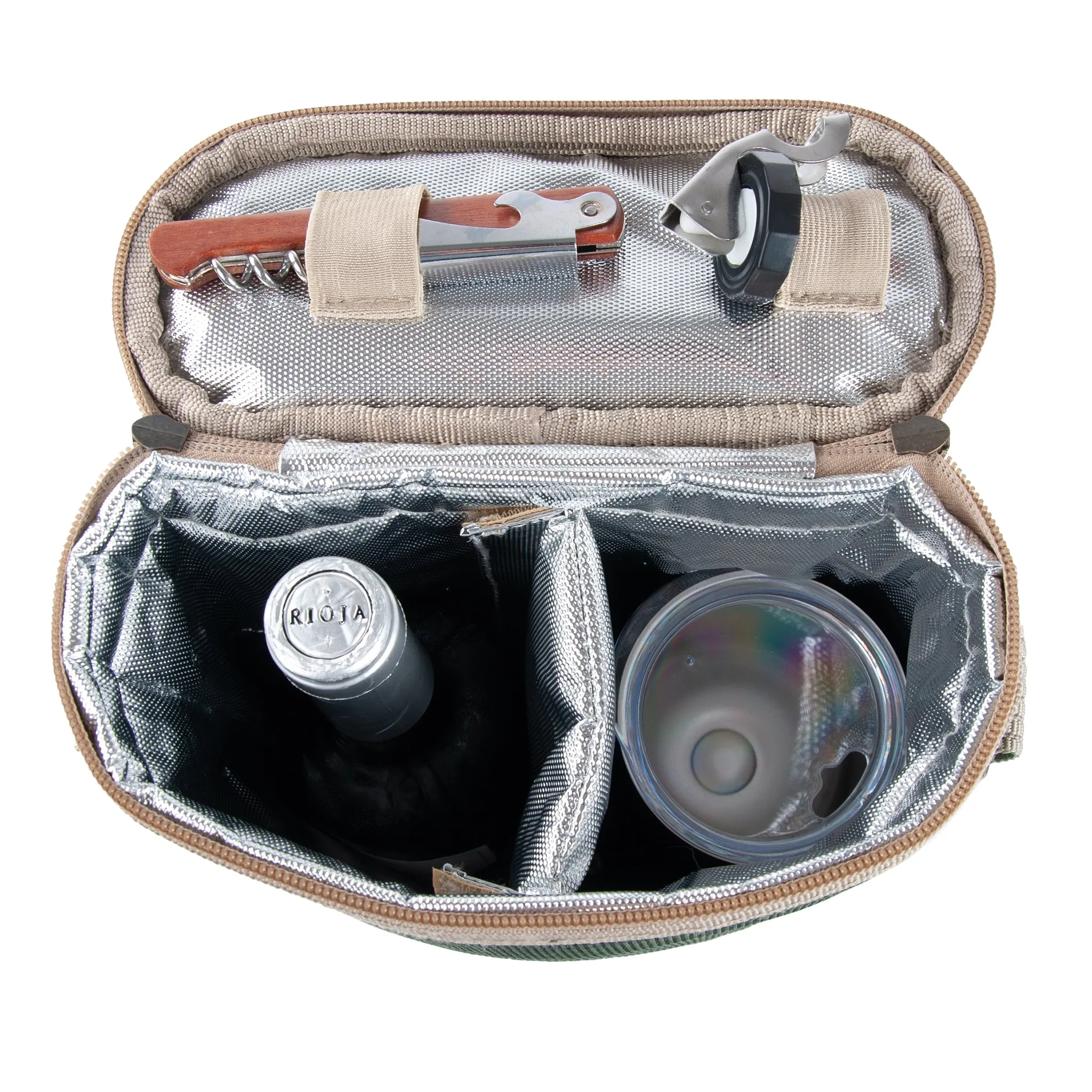 Duo Wine Cooler Bag with Matching Tumbler