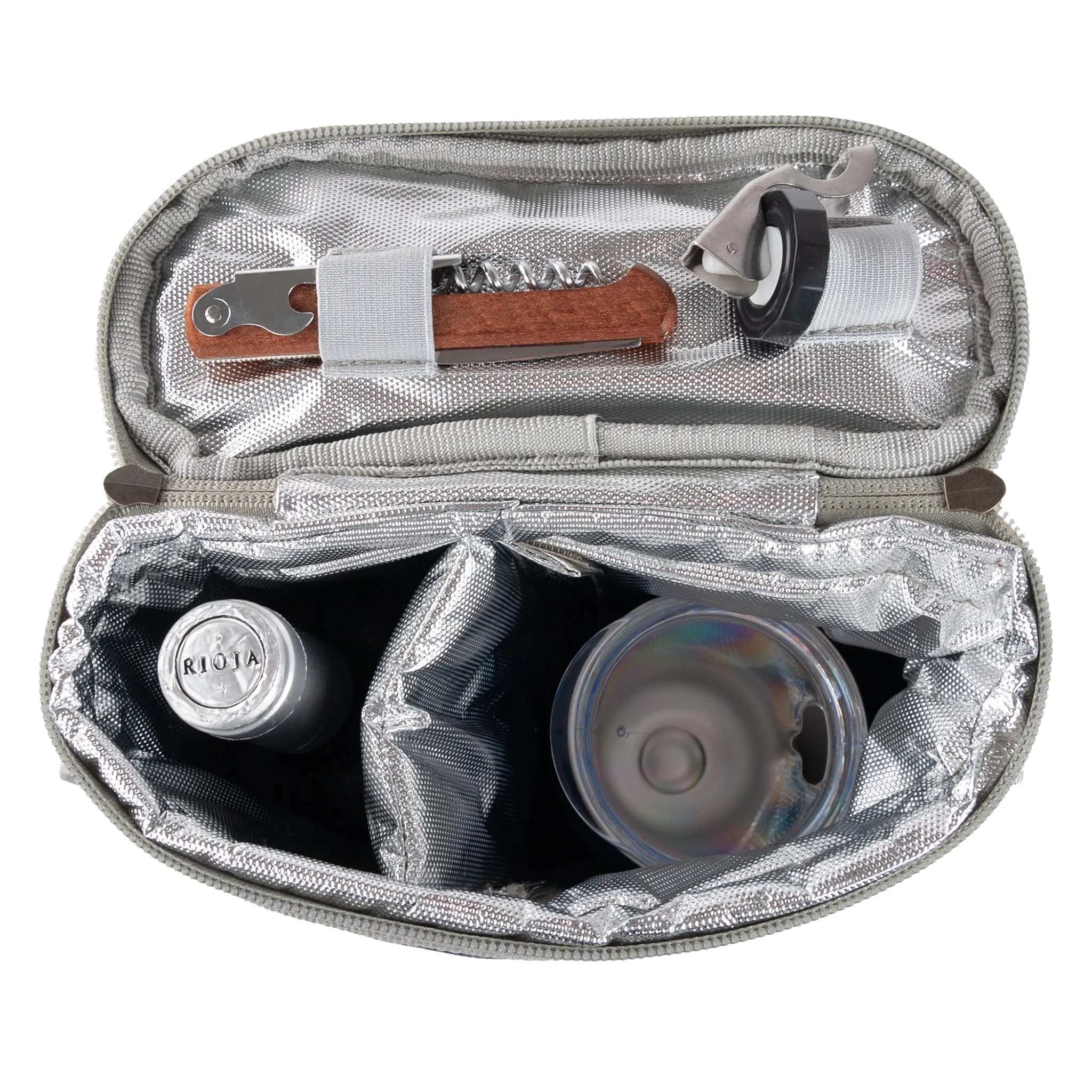 Duo Wine Cooler Bag with Matching Tumbler