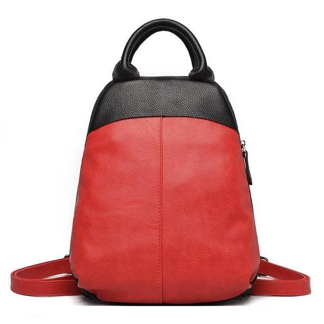 Eccentric Leather Backpack