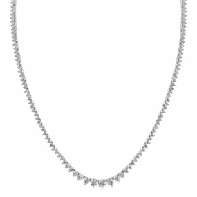 Graduated Tennis Necklace