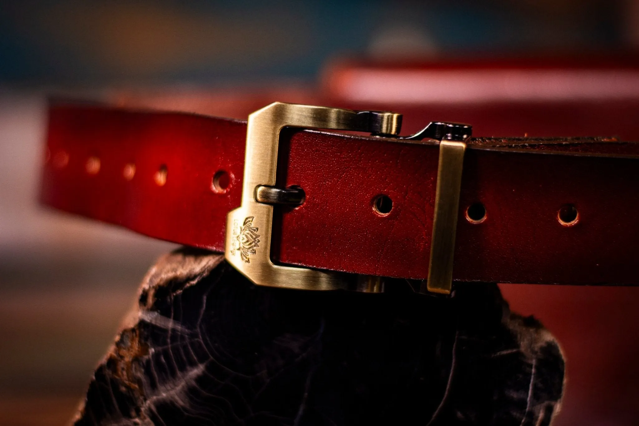 Handcrafted Leather Fanny Pack - Fern & Leaf Design for Festivals