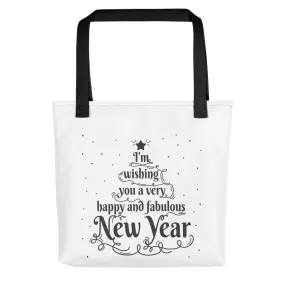 Happy And Fabulous New Year Tote bag