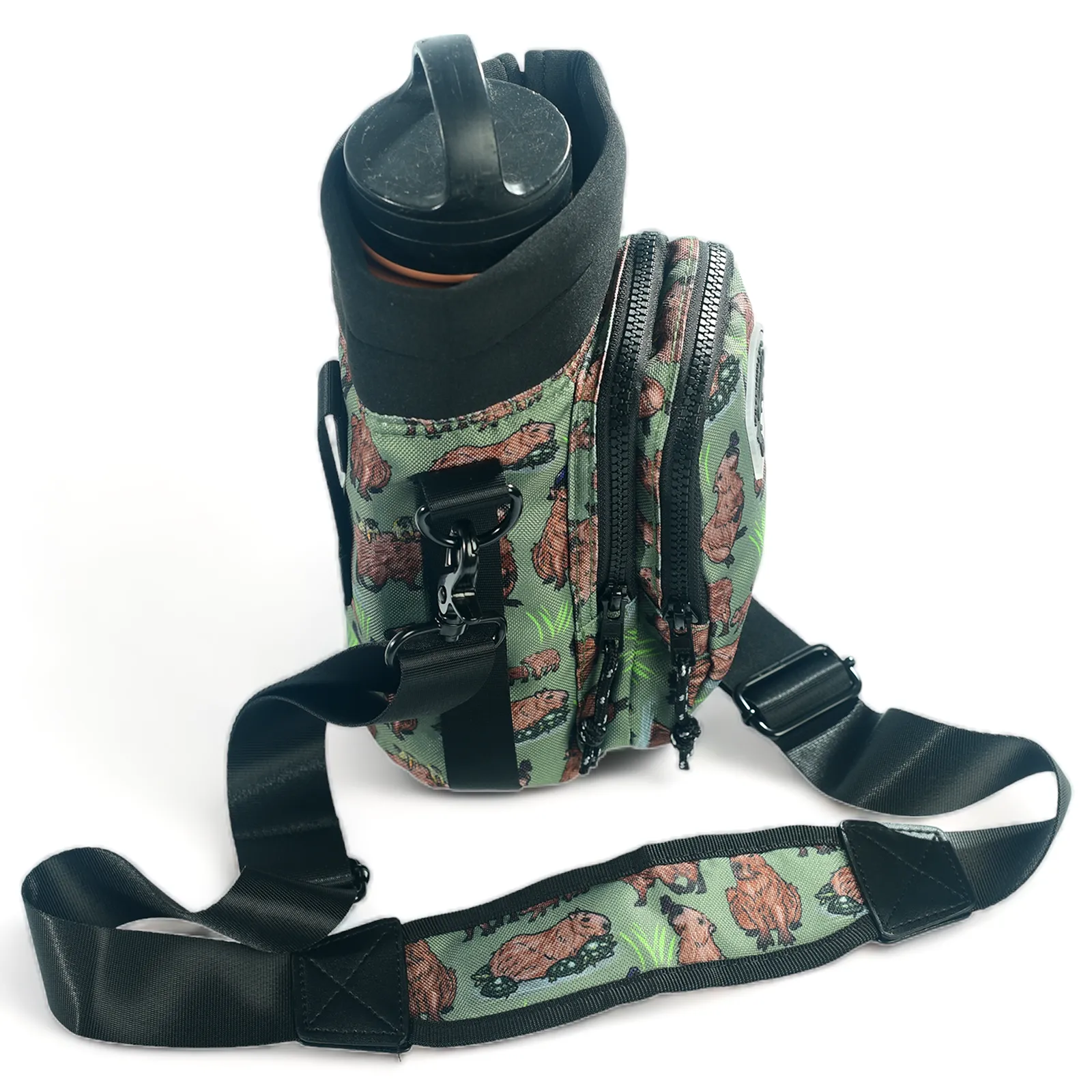 Happy Capys Water Bottle Carrier