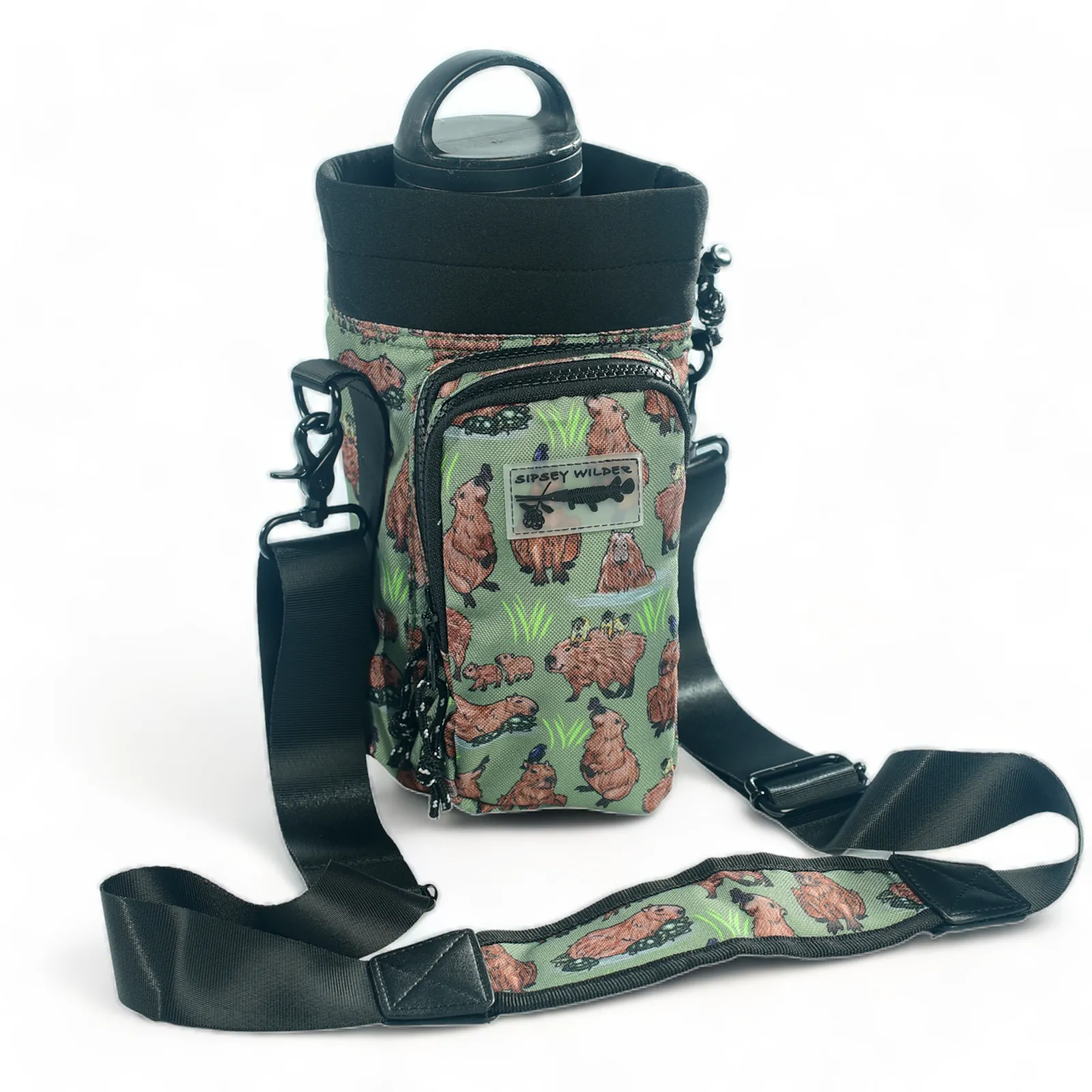 Happy Capys Water Bottle Carrier
