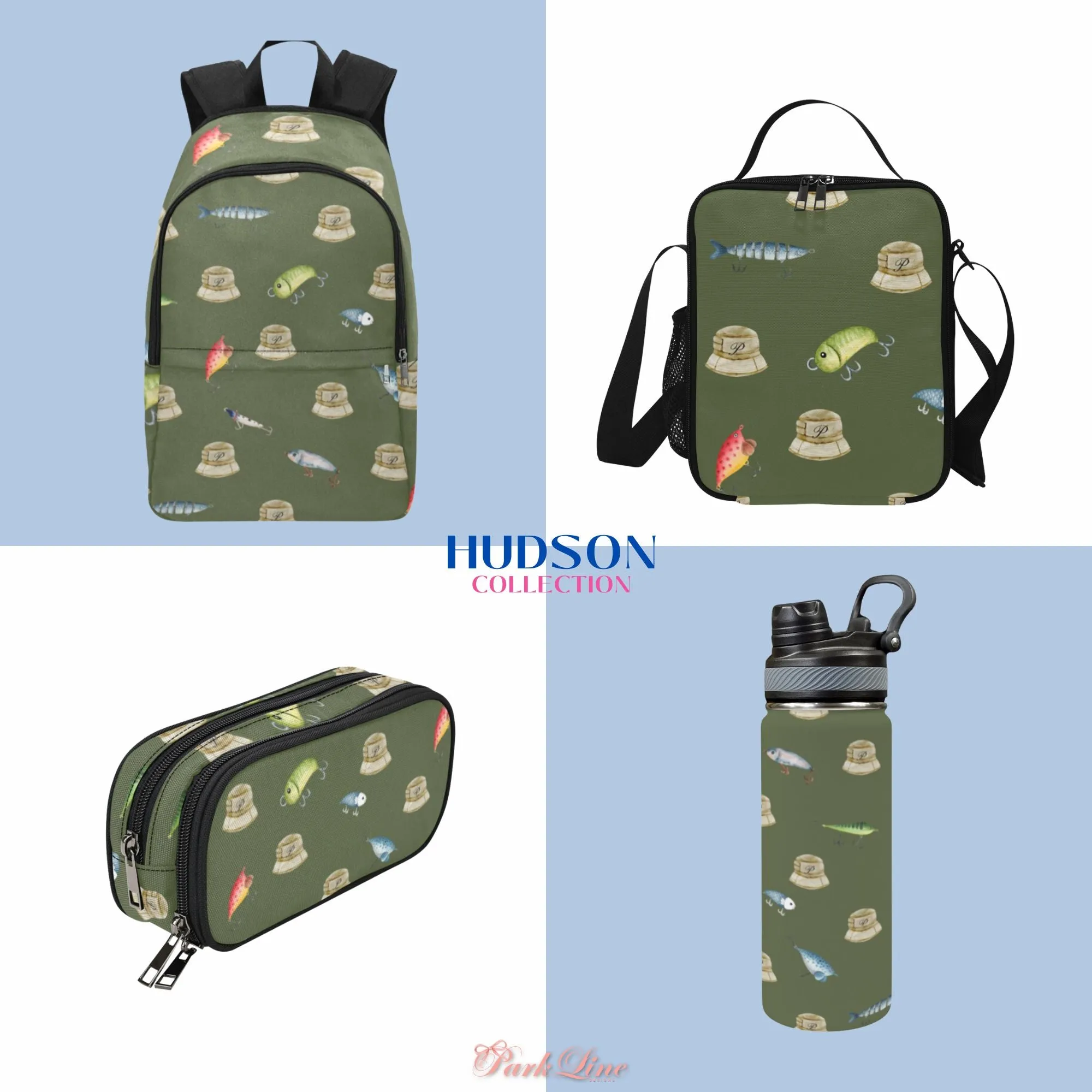 Hudson Fabric Backpack - Durable, Lightweight & Stylish for Him
