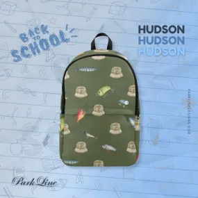 Hudson Fabric Backpack - Durable, Lightweight & Stylish for Him