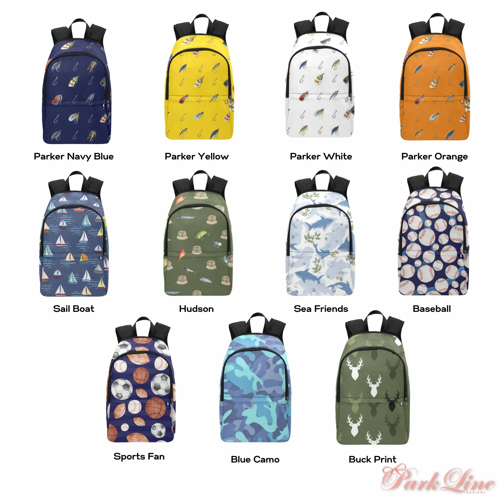 Hudson Fabric Backpack - Durable, Lightweight & Stylish for Him