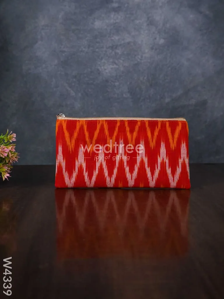 Ikkat Fabric Purse - W4339