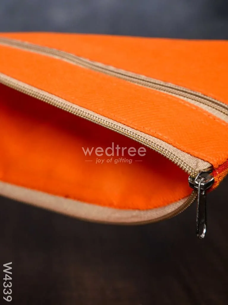 Ikkat Fabric Purse - W4339