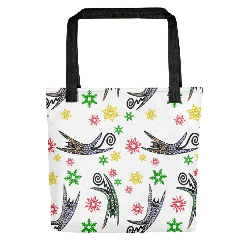Jumping Cats Xmas Tote bag