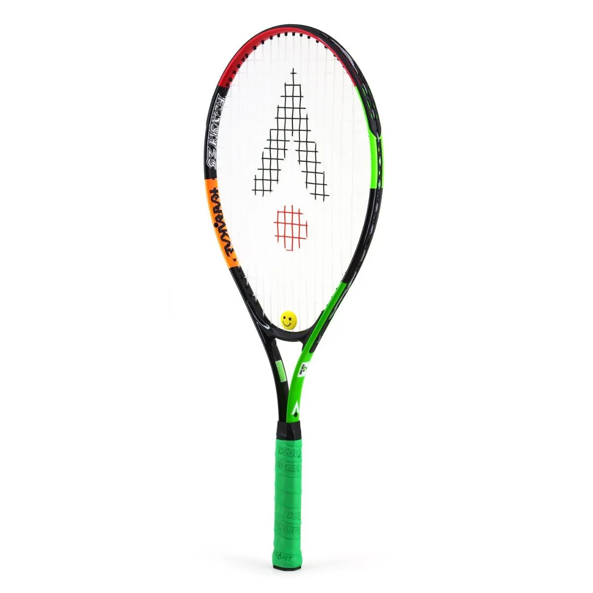 Karakal Flash Junior Tennis Racket - Parallel Frame for Red Zone Players - 25"