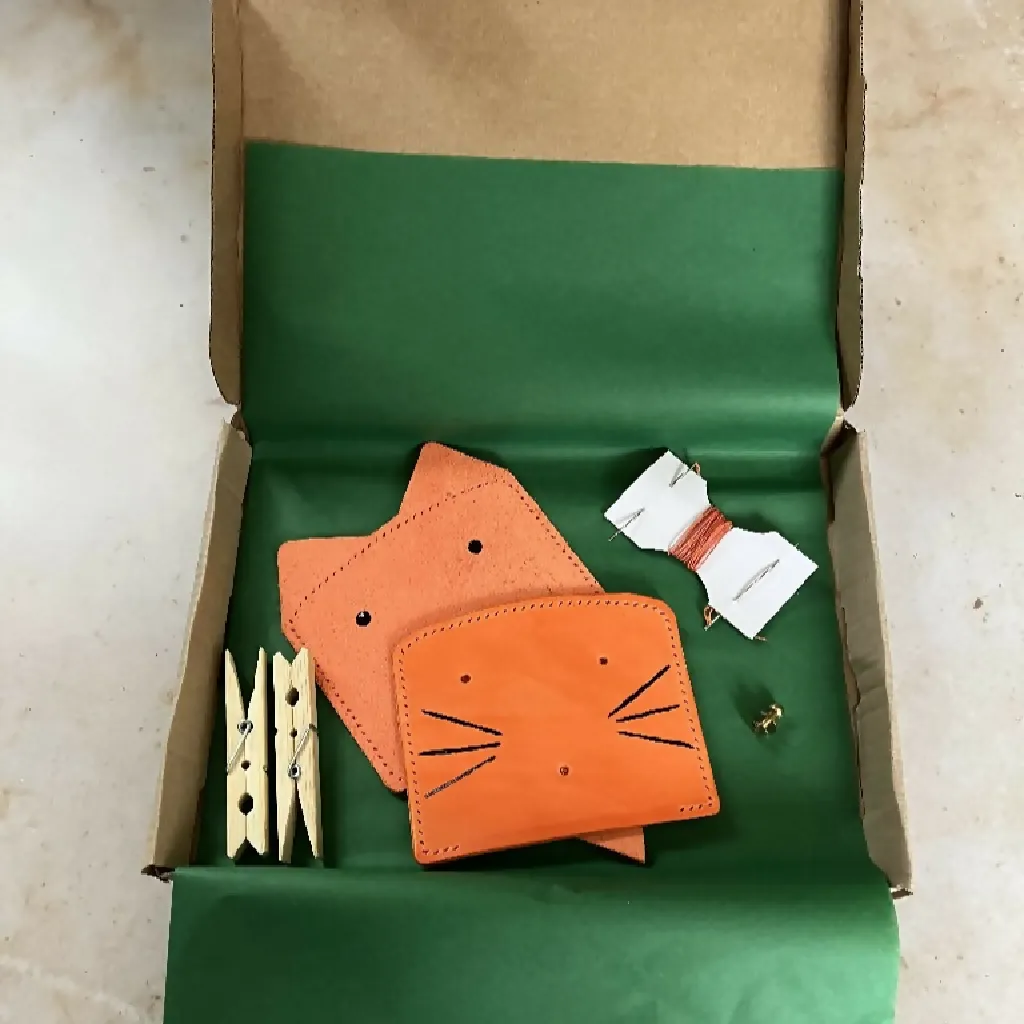 Kids Leather Purse Kit
