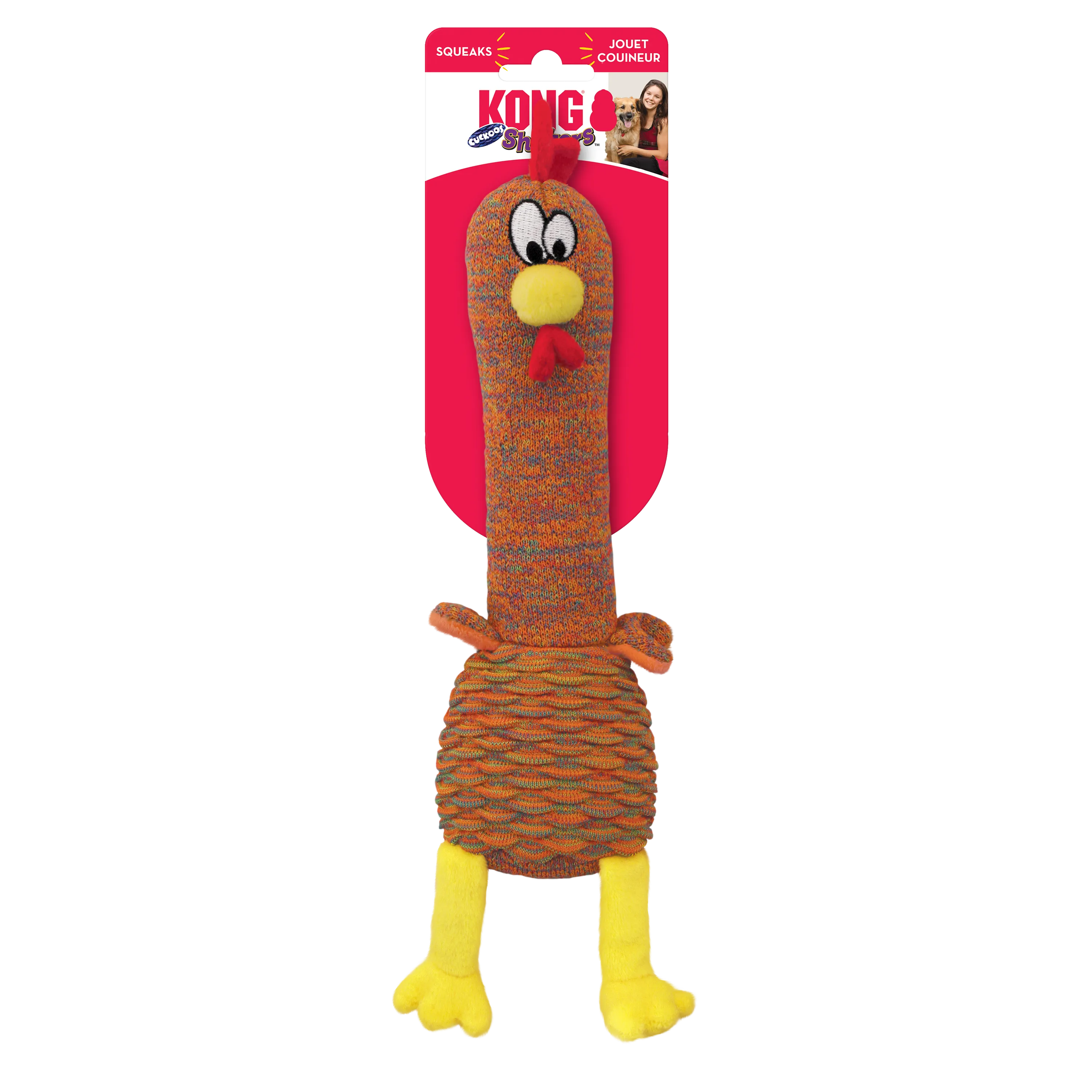 Kong Shakers Cuckoos (Medium, Assorted)
