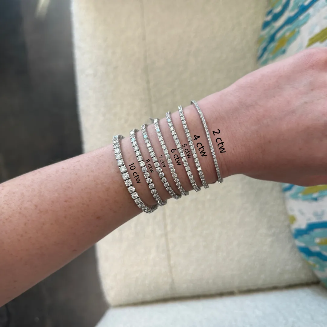 Lab Grown Diamond Tennis Bracelet