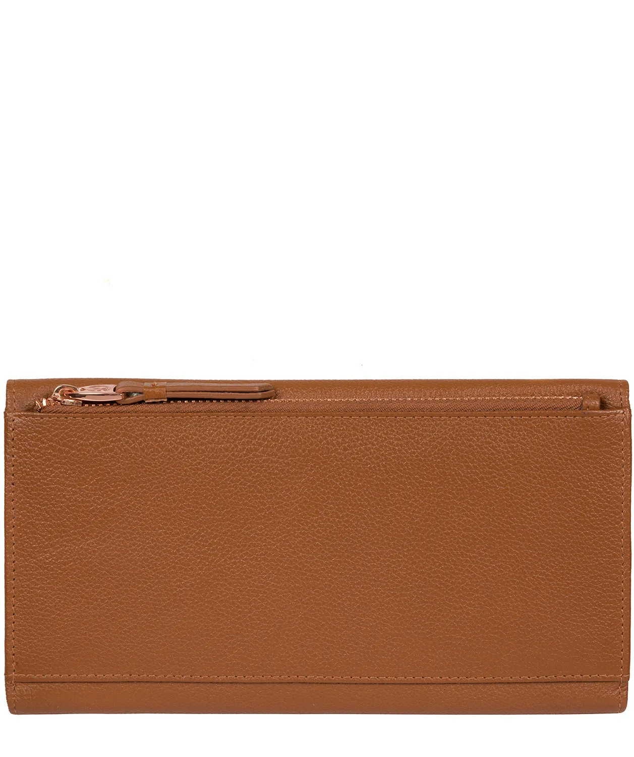 'Lark' Tan Leather Purse