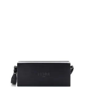 Logo Horizontal Box Crossbody Bag Leather