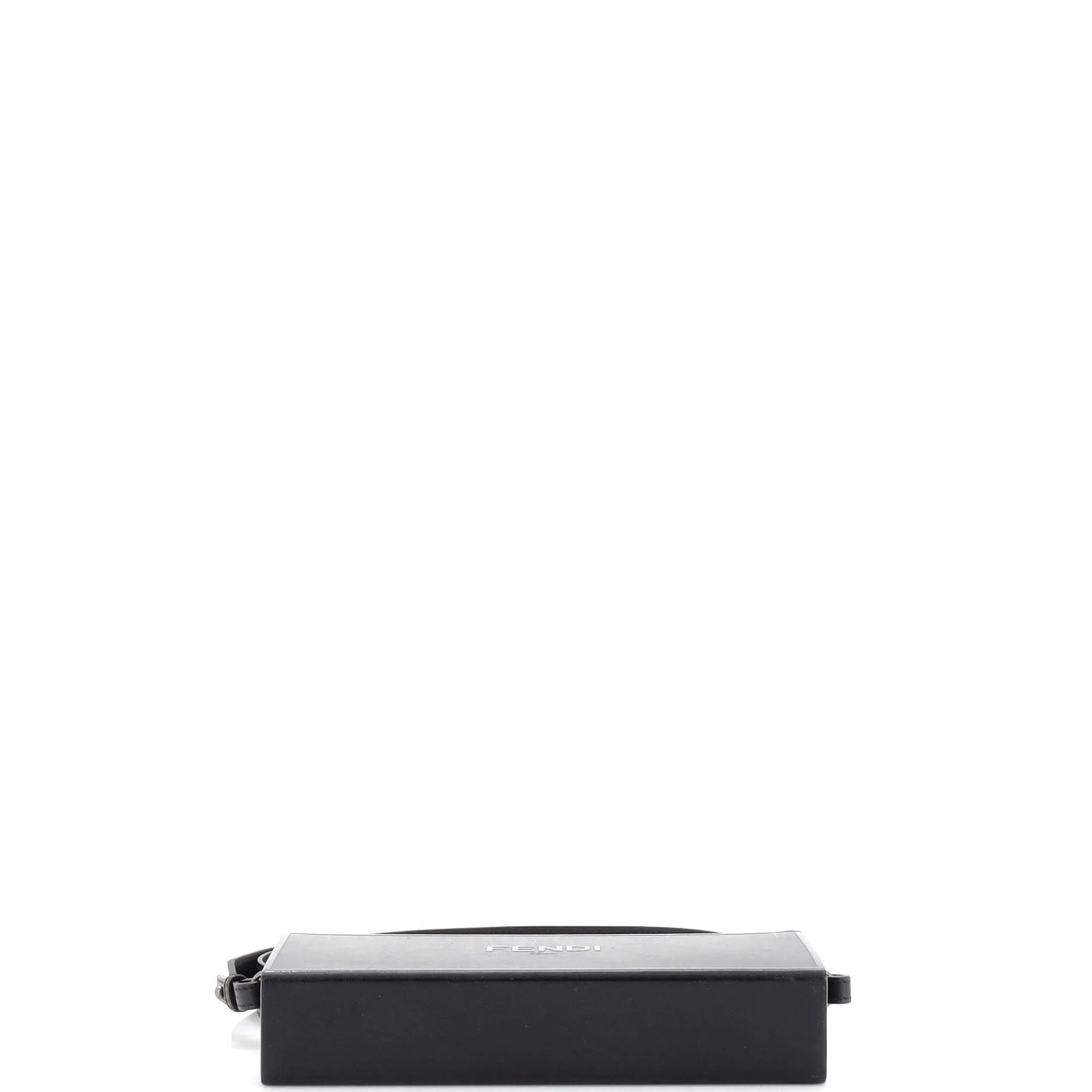 Logo Horizontal Box Crossbody Bag Leather