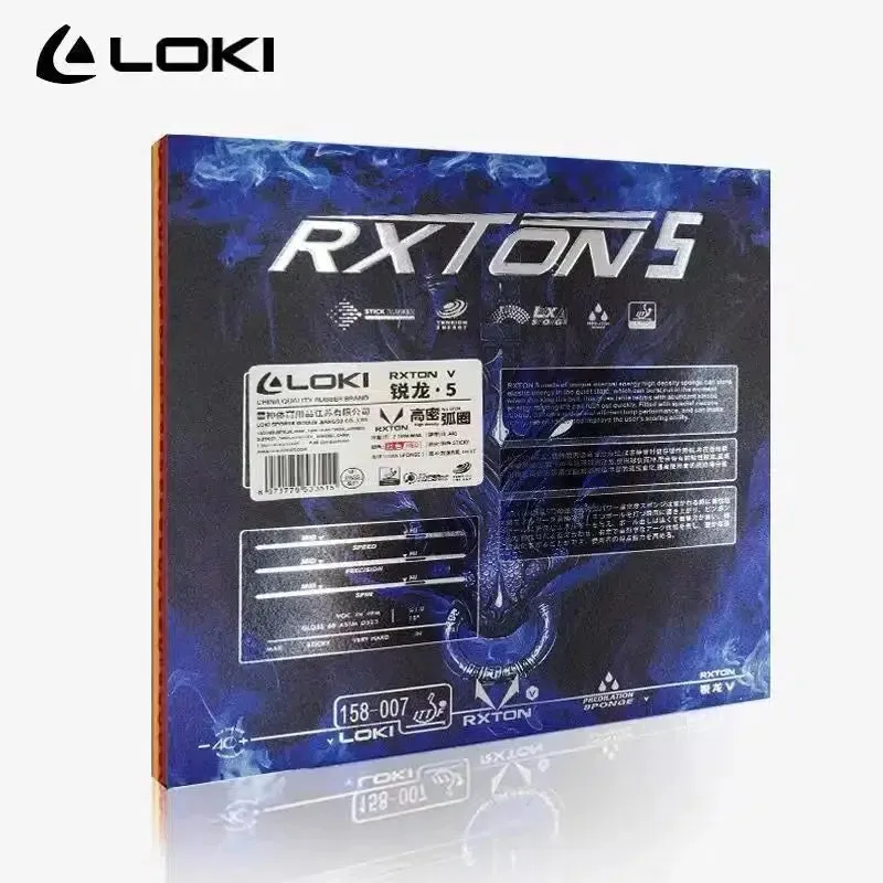 LOKI RXTON 5 Table Tennis Rubber