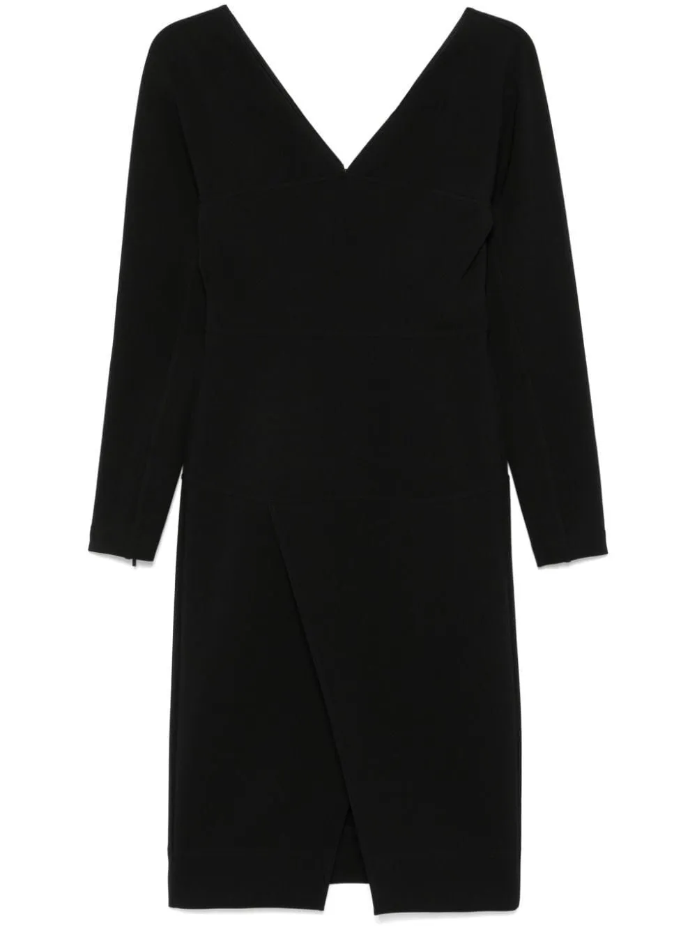 LONG SLEEVE MIDI DRESS