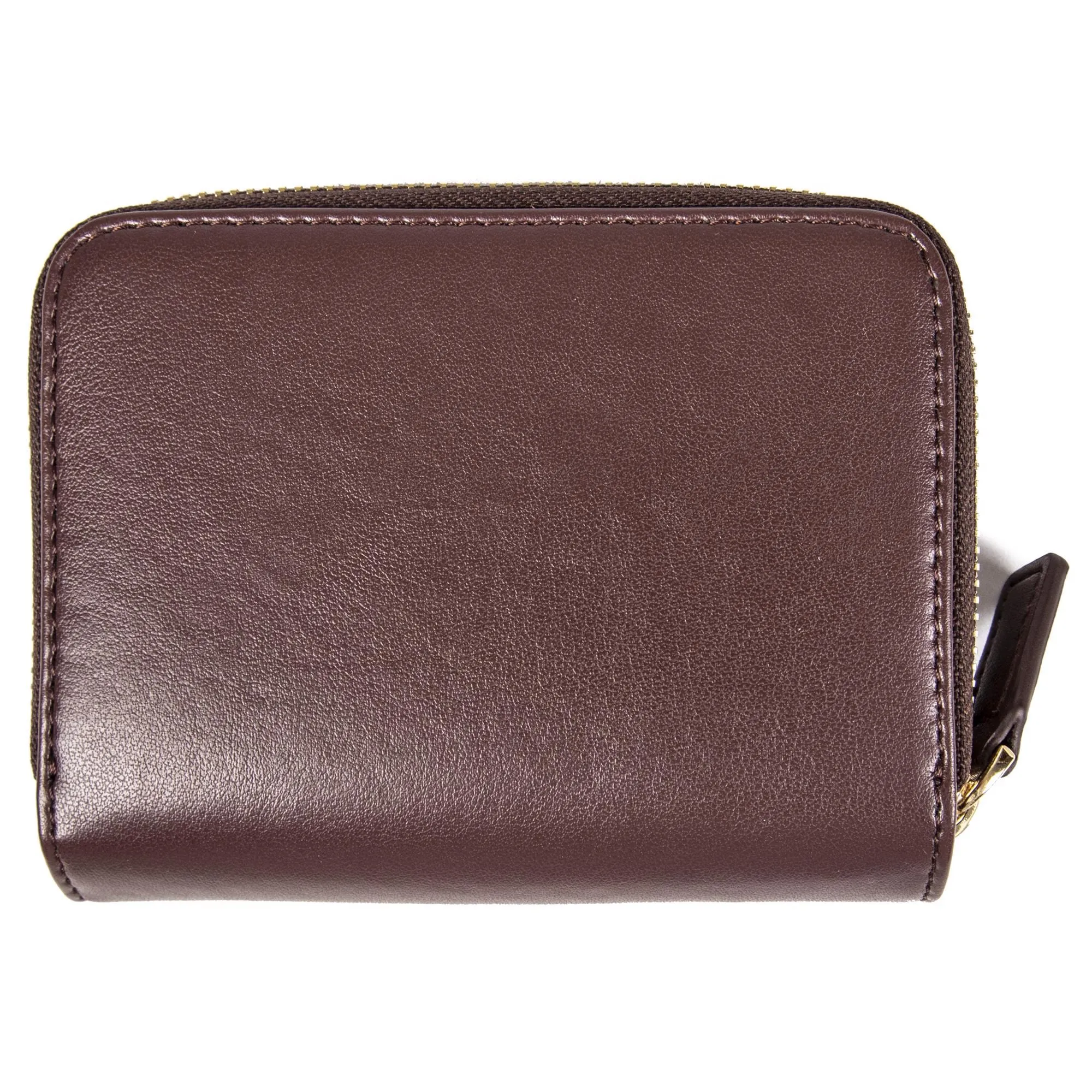 Medium Vegan Leather Purse | Chestnut
