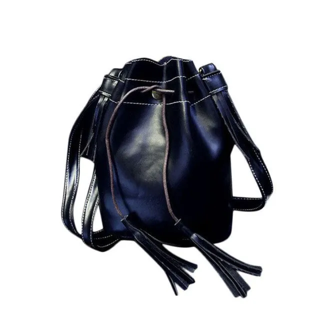 New Brand Design Women Bag Tassel Messenger Hobo Bag Leather Women Shoulder Bag  Female Mochila Escolar Feminina #YHSW