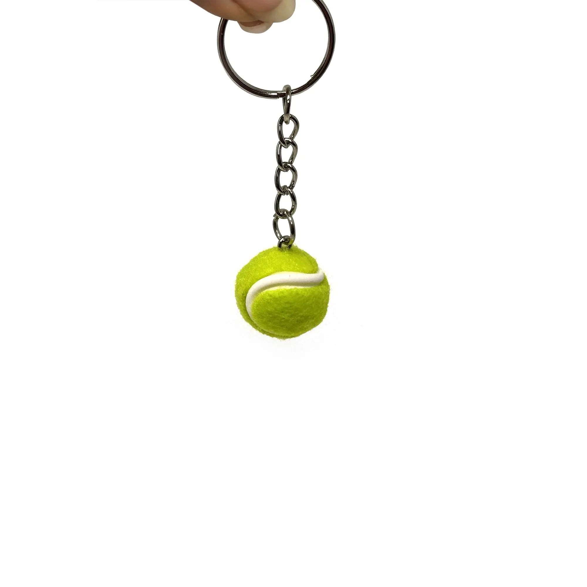 Osaka Tennis Ball Key Chain – Sports Keyring for Tennis Lovers | Cute Tennis Gift