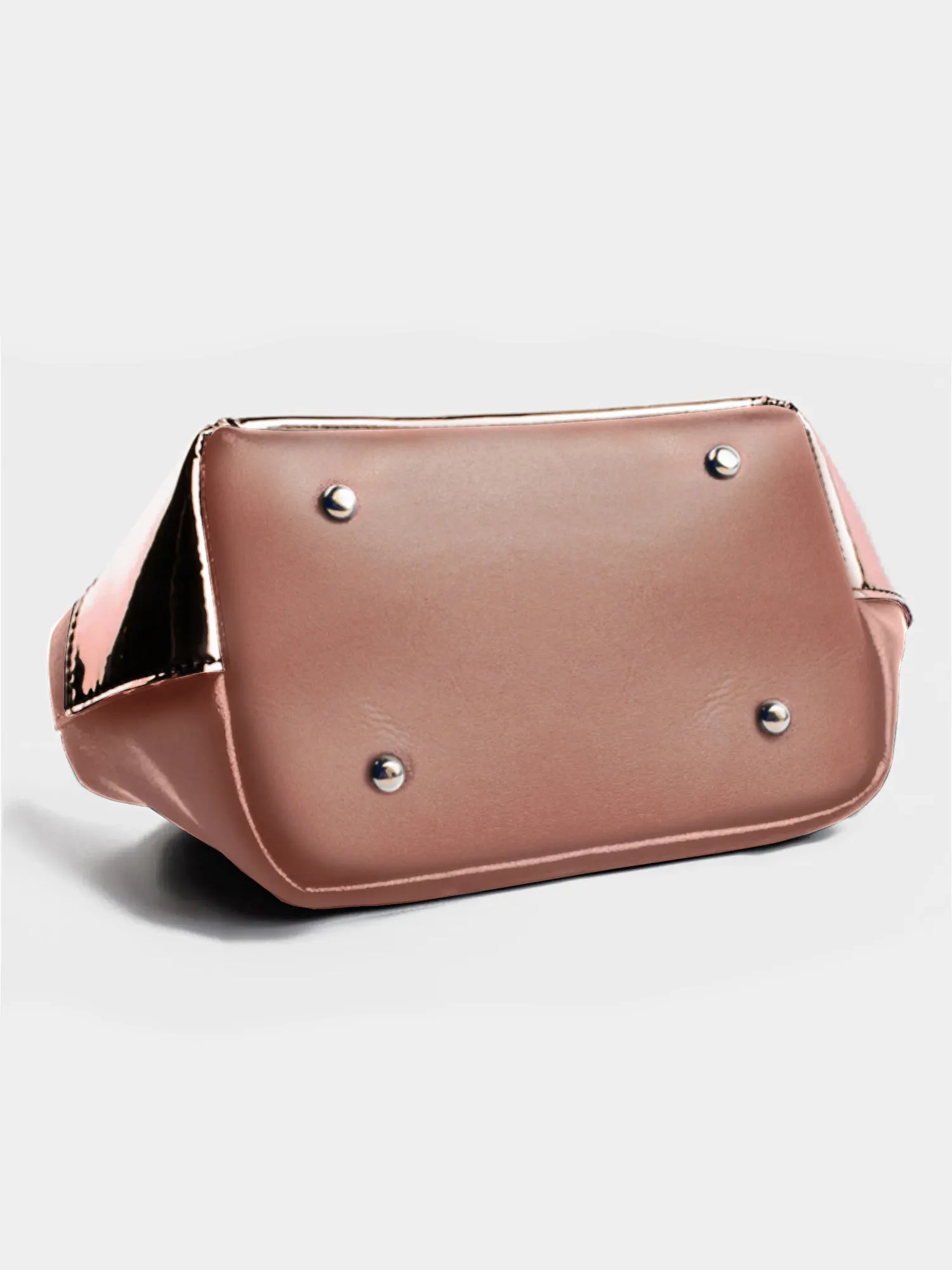 Peach & Rosegold Drawstring Bucket Bag | Modern Myth
