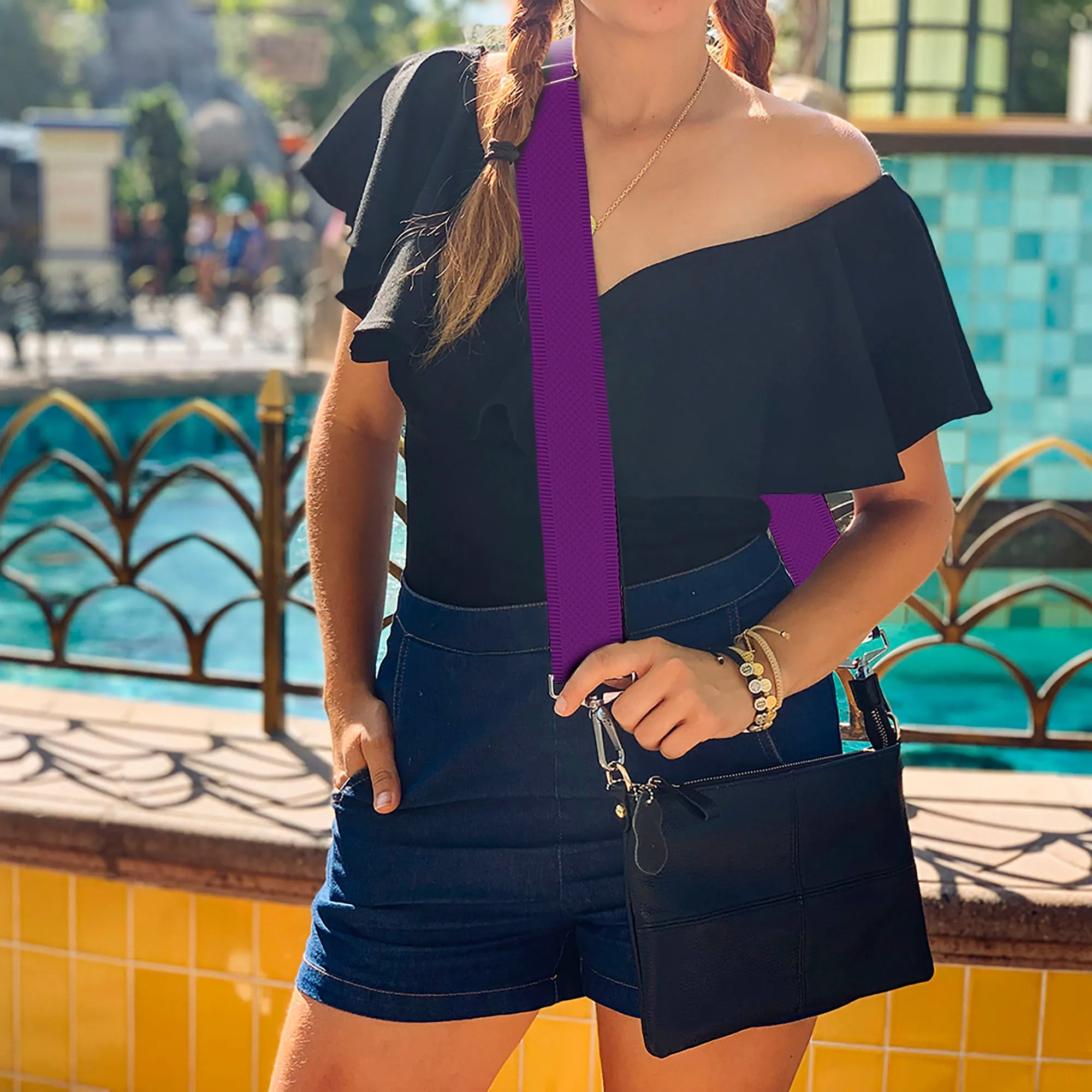 Purse Strap - Purple