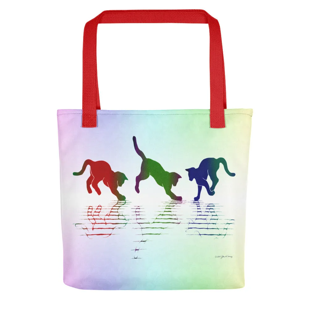 RAINBOW REFLECTIONS Tote bag