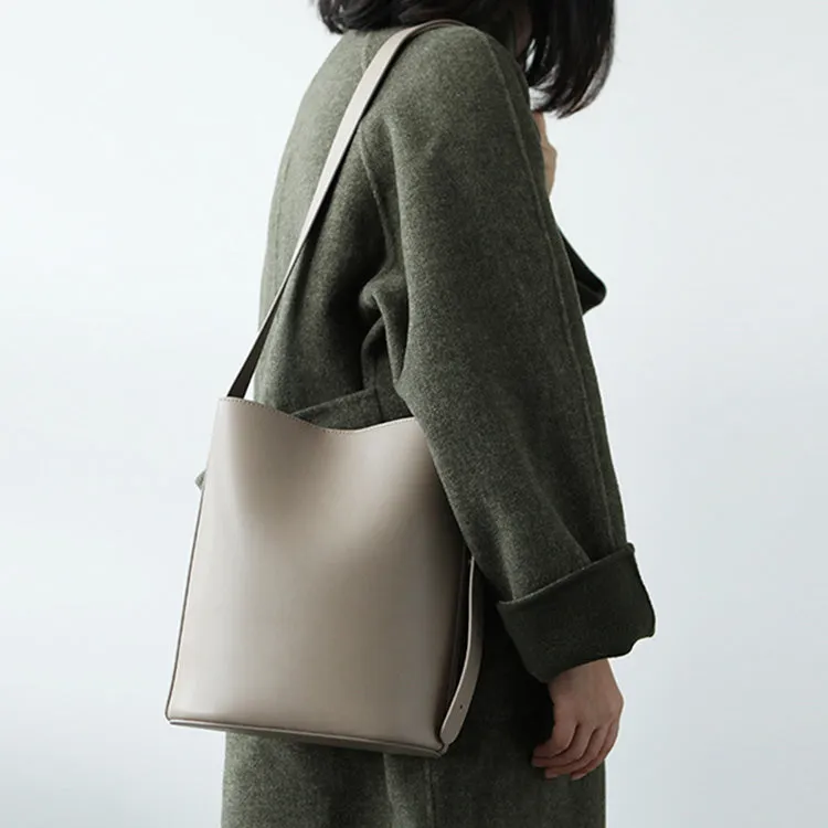 Simplify Bucket Bag Womens Leather Crossbody Bags Shoulder Bag for Women