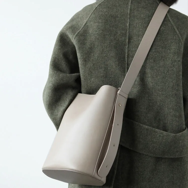 Simplify Bucket Bag Womens Leather Crossbody Bags Shoulder Bag for Women
