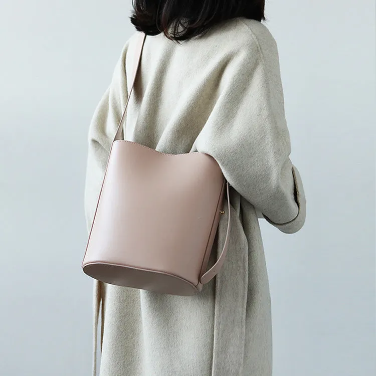Simplify Bucket Bag Womens Leather Crossbody Bags Shoulder Bag for Women