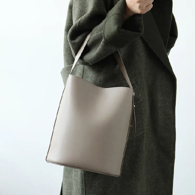 Simplify Bucket Bag Womens Leather Crossbody Bags Shoulder Bag for Women