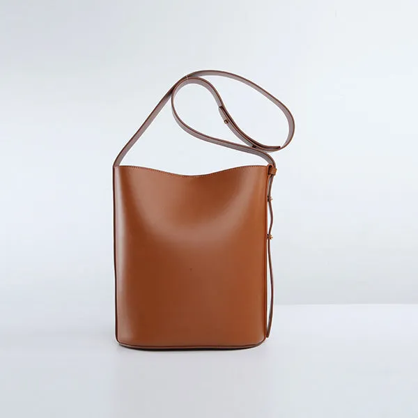 Simplify Bucket Bag Womens Leather Crossbody Bags Shoulder Bag for Women